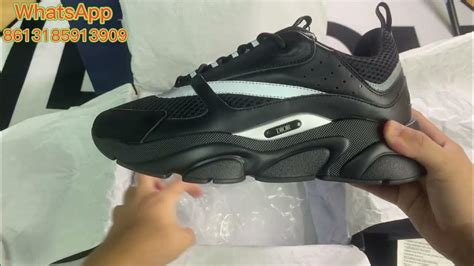 dior b22 schwarz fake